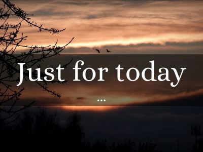 Just for today - Jasmin Bergeron - Keynote Speaker